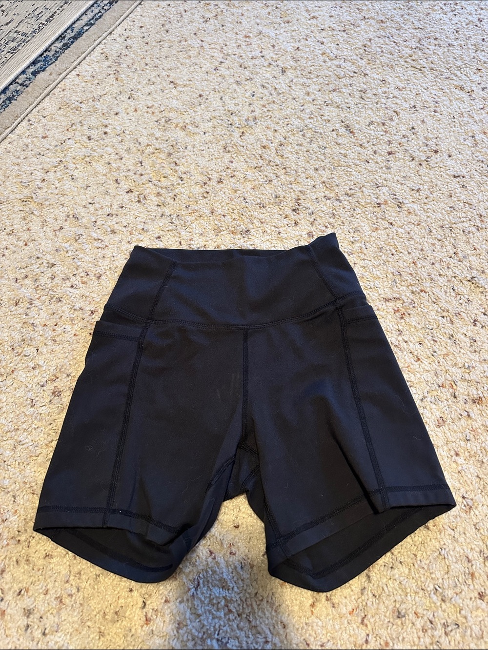 High-Rise Black Bike Shorts for Women — Sleek Support